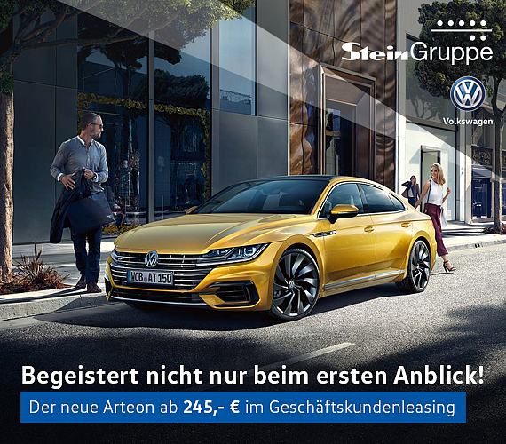 Begeistert nicht nur beim ersten Anblick: Der neue Arteon.